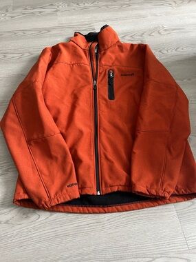 Avalanche Orange Softshell Performance Jacket